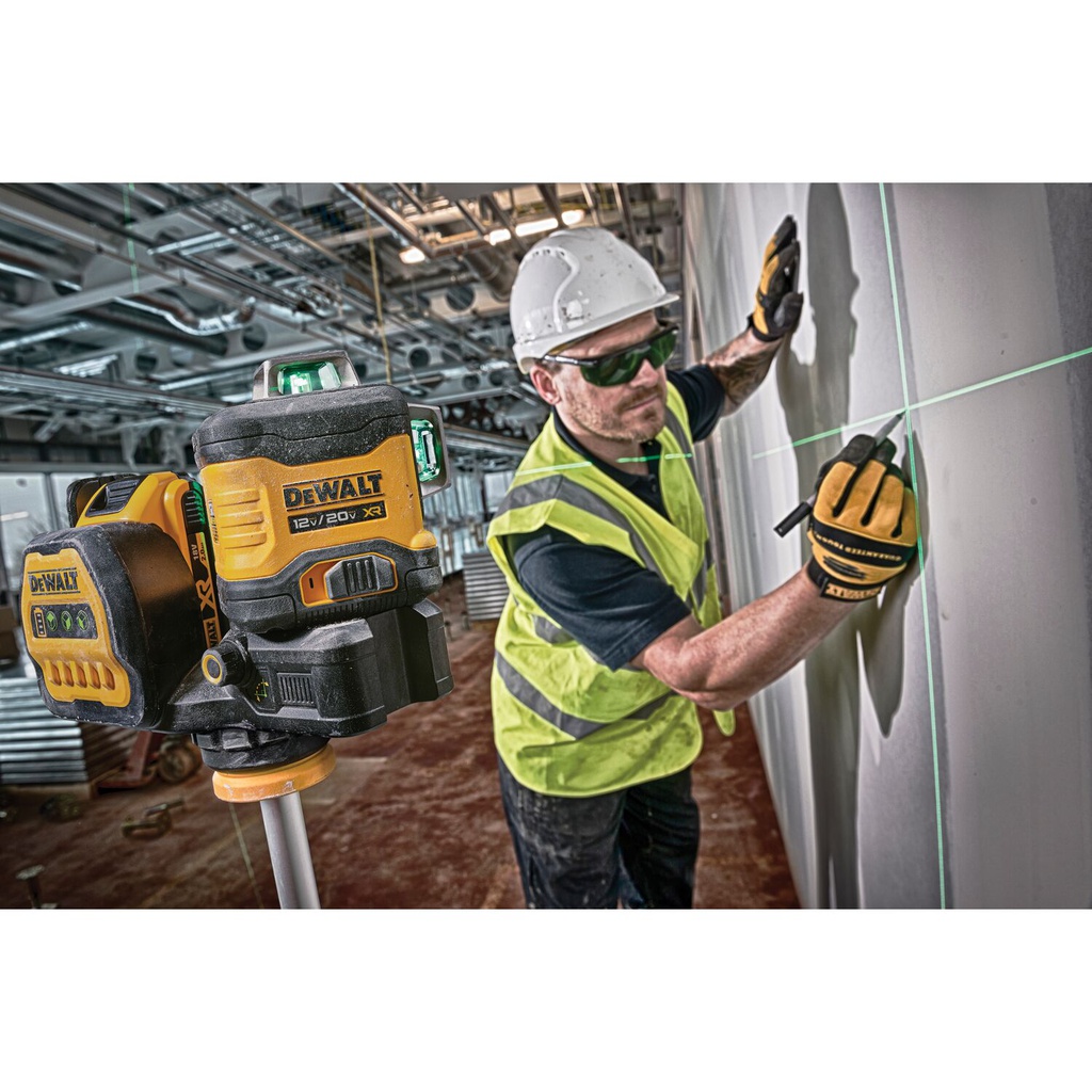 LASER VERTICAL- HORIZONTAL MULTI-LINEA 3X360 DCLE34030G-QU DEWALT