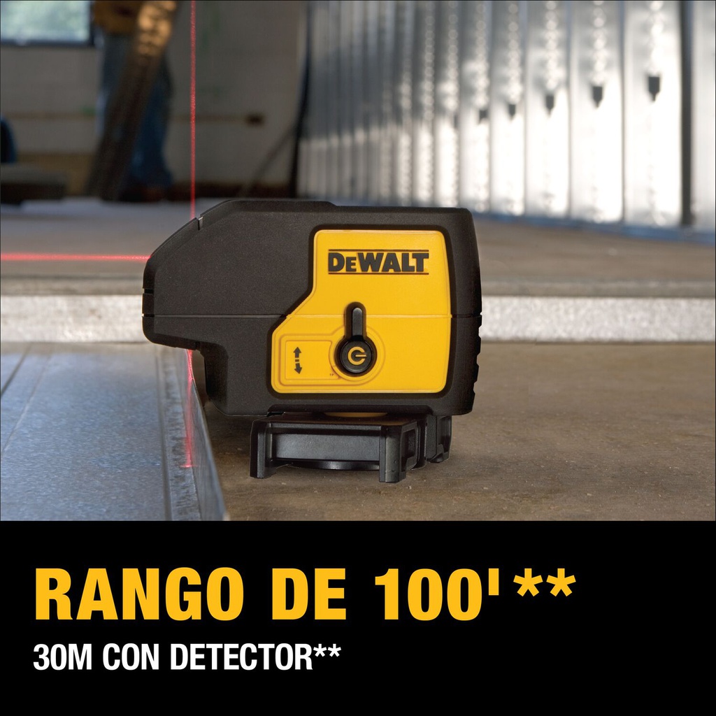 LASER VERTICAL- HORIZONTAL TRES PUNTOS DW083K DEWALT