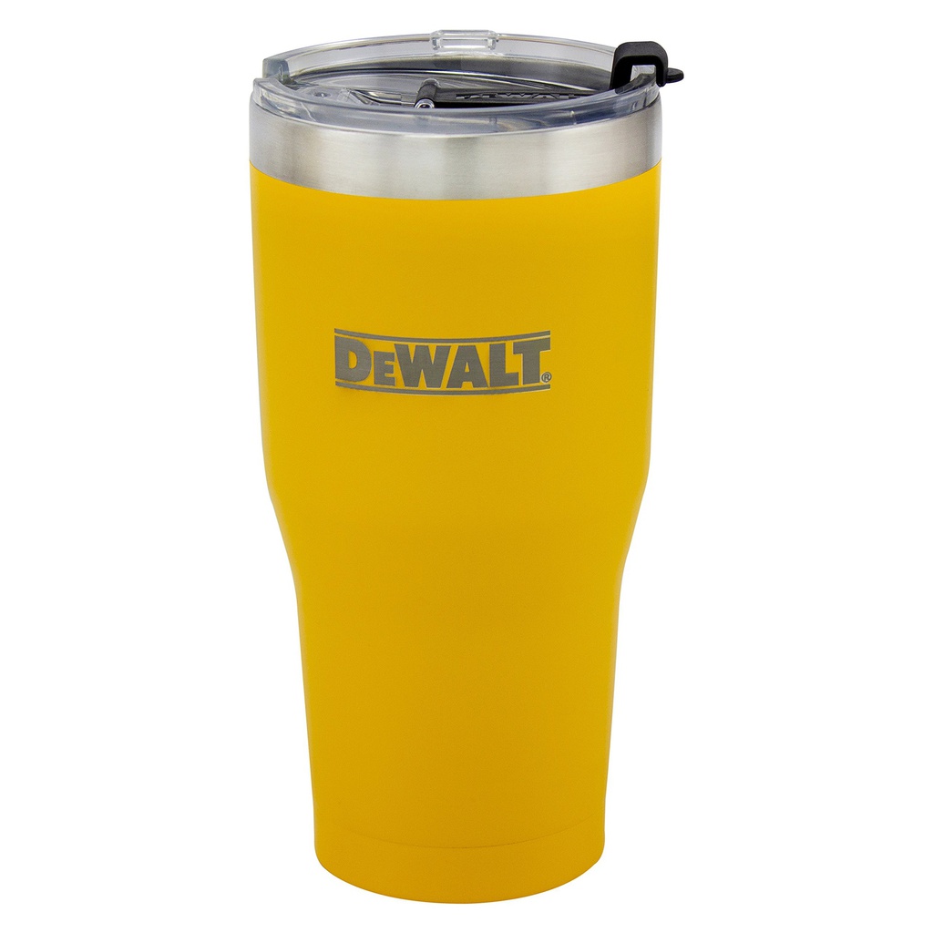 VASO TERMICO 30 OZ ACERO INOX AMARILLO TY30 DEWALT