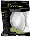 CASCO BLANCO DIELÉCTRICO CON SUSPENSION TEXTIL 6 PUNTOS DE MATRACA WW-2017BK JYRSA