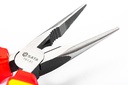 ALICATE PUNTA LARGA AISLADO 6" ST70131ST SATA