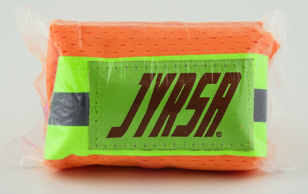 CUBRE NUCA ELASTICO ANARANJADO CON REFLEJANTE PARA CASCO DE SEGURIDAD WW-2001ANCRE JYRSA