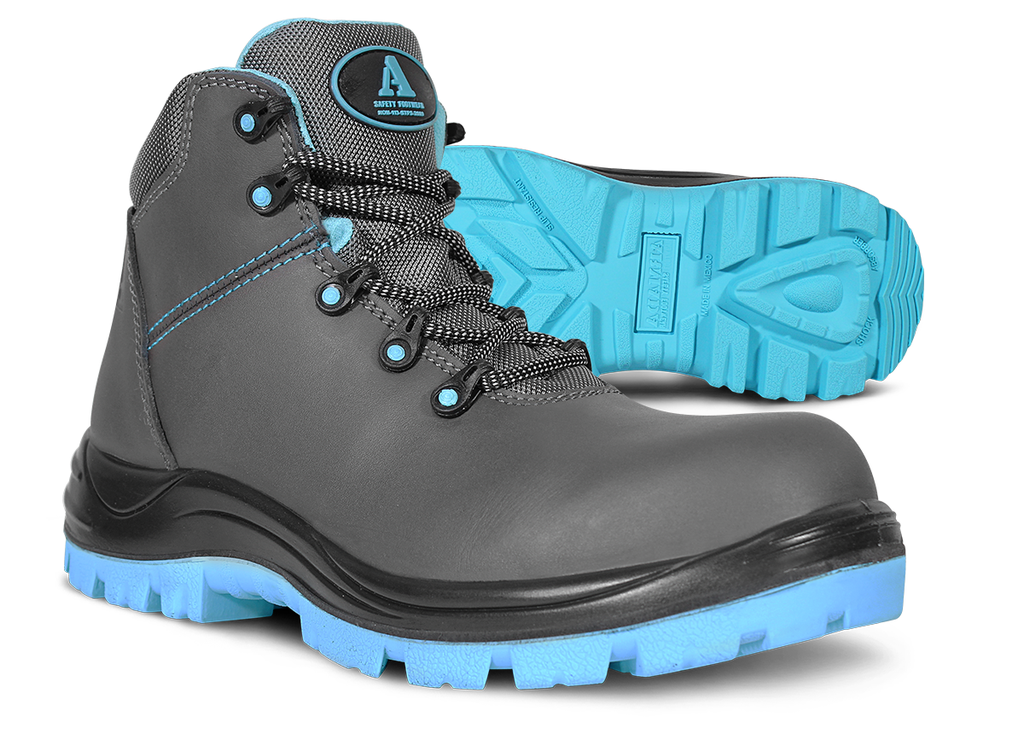 ZAPATO CUERO MUJER PUNTA COMPOSITE GRIS DIELECTRICO 5026 NAPA G #36 140936 ARMADA