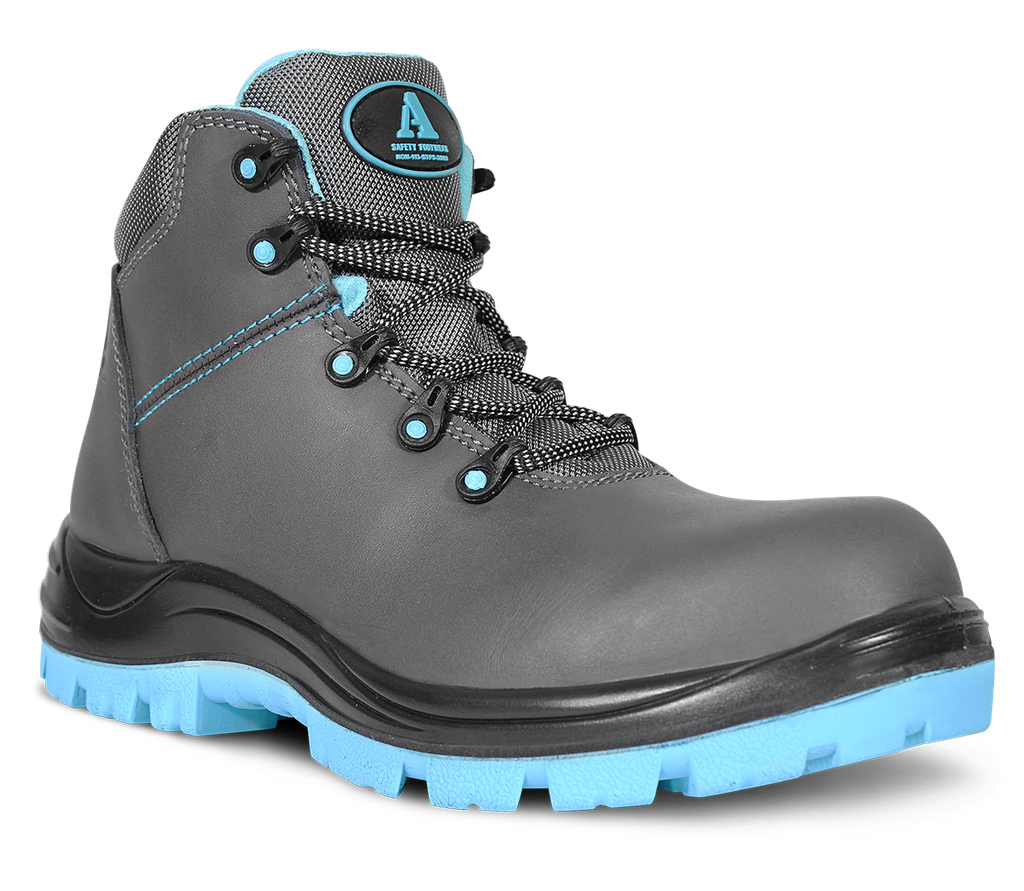 ZAPATO CUERO MUJER PUNTA COMPOSITE GRIS DIELECTRICO 5026 NAPA G #36 140936 ARMADA