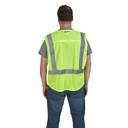 CHALECO AMARILLO ALTA VISIBILIDAD CLASE 2 TALLA S/M 48-73-5021 MILWAUKEE