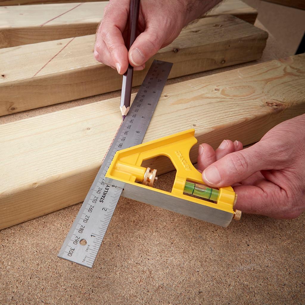 ESCUADRA COMBINACION 12" 46-028 STANLEY