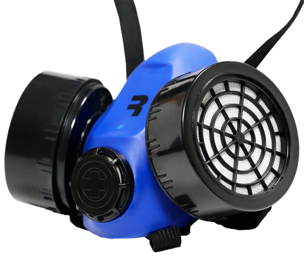 RESPIRADOR DE 2 TROMPAS VS GASES ACIDOS Y VAPORES ORGANICOS REX-200 JYRSA