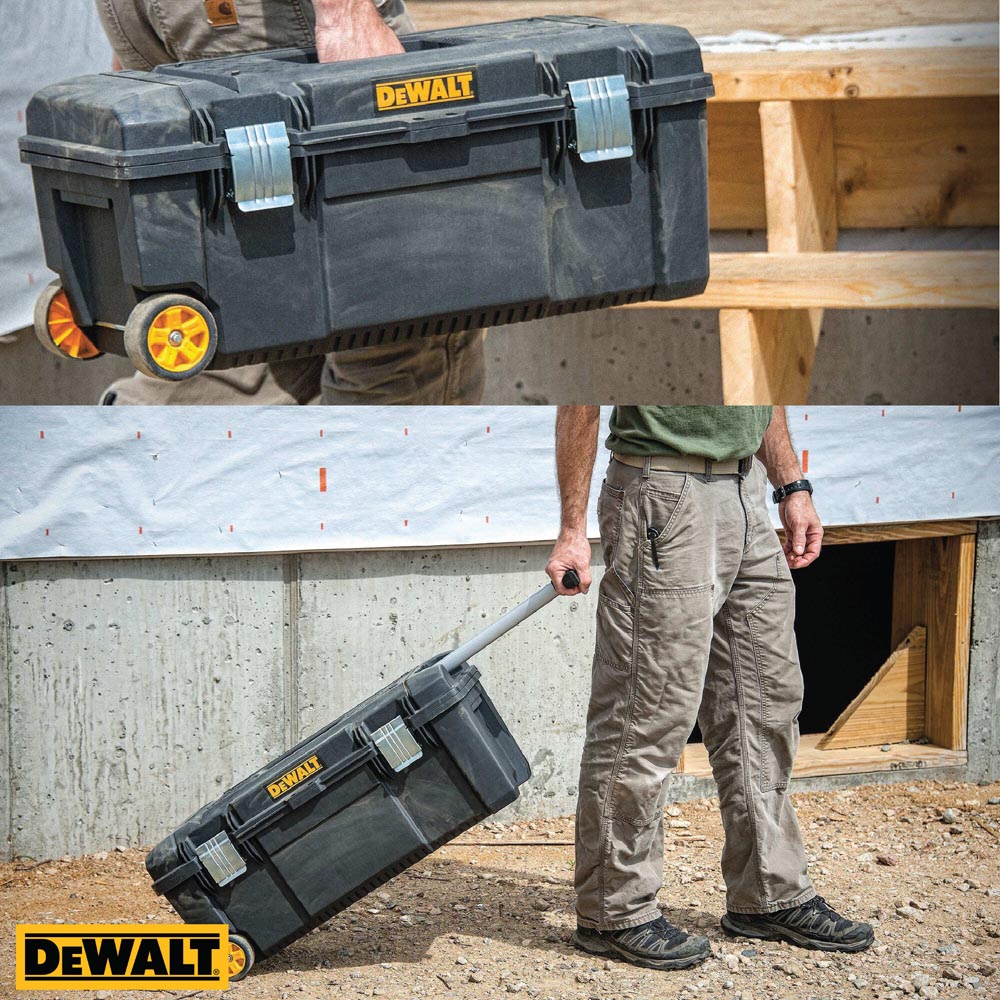 CAJA HERRAMIENTA CON RUEDAS 28" 80 LBS CAPACIDAD DWST28100 DEWALT