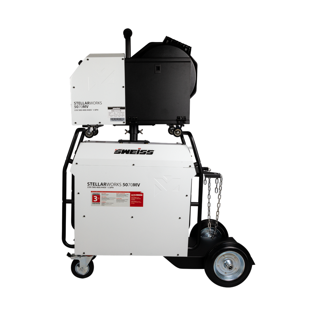 SOLDADORA INVERSOR MULTIPROCESO MMA/MIG/TIG/ STELLARWORKS 5070MV 500A  220/440V 1/3 F SOSWKSWW5070MV SWEISS