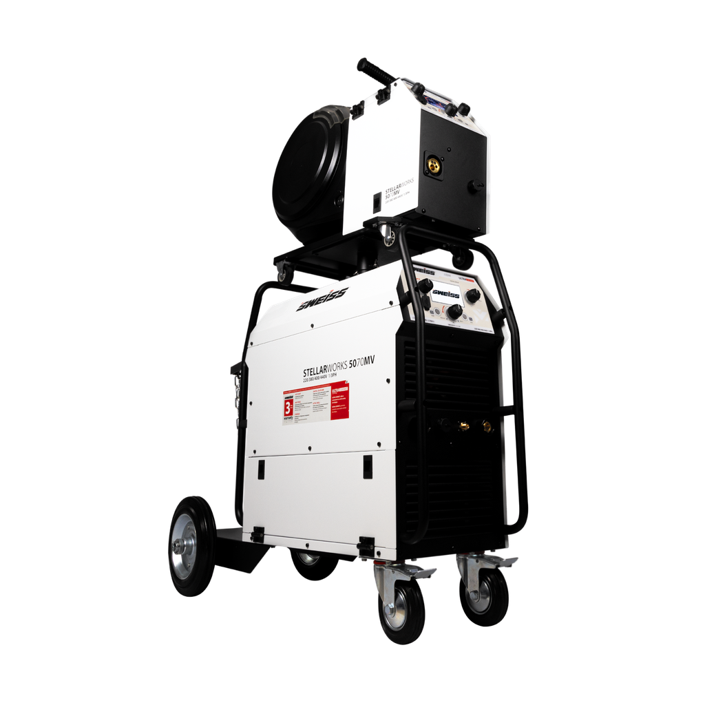 SOLDADORA INVERSOR MULTIPROCESO MMA/MIG/TIG/ STELLARWORKS 5070MV 500A  220/440V 1/3 F SOSWKSWW5070MV SWEISS