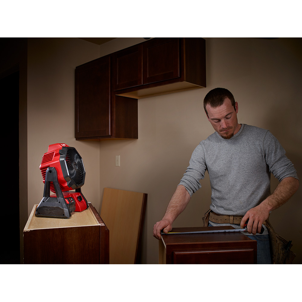 VENTILADOR PARA SITIO DE TRABAJO M18 0886-20 (SOLO) MILWAUKEE