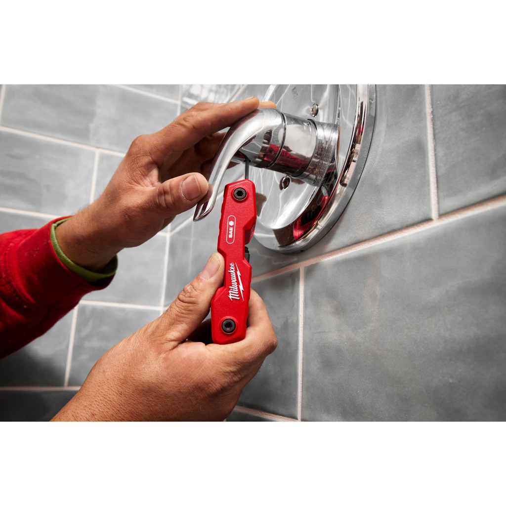 JUEGO 9 LLAVES ALLEN PLEGABLE 1.5-8MM  48-22-2181 MILWAUKEE