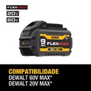 BATERIA PARA HERRAMIENTAS 60V 9.0 Ah RESISTE ACEITES DCB609G DEWALT