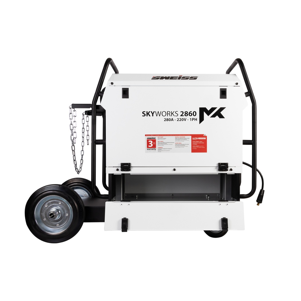 SOLDADORA MIG 280 AMPERIOS 220V 1PH  SWW2860+ ANTORCHA 450A 5M KSWW2860 SWEISS