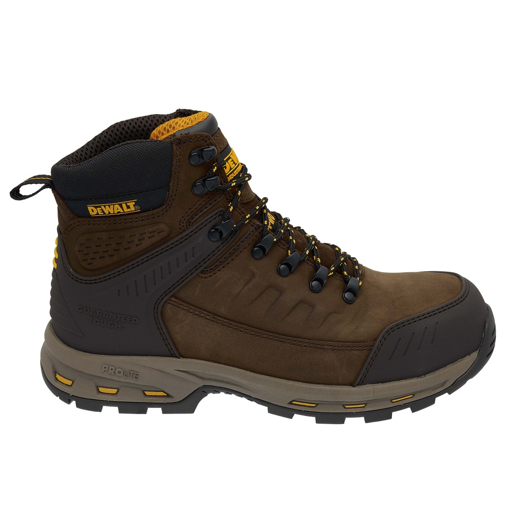 ZAPATO CUERO PUNTA COMPOSITE CAFE DIELECTRICO KIRKSVILLE #7 141940 DEWALT