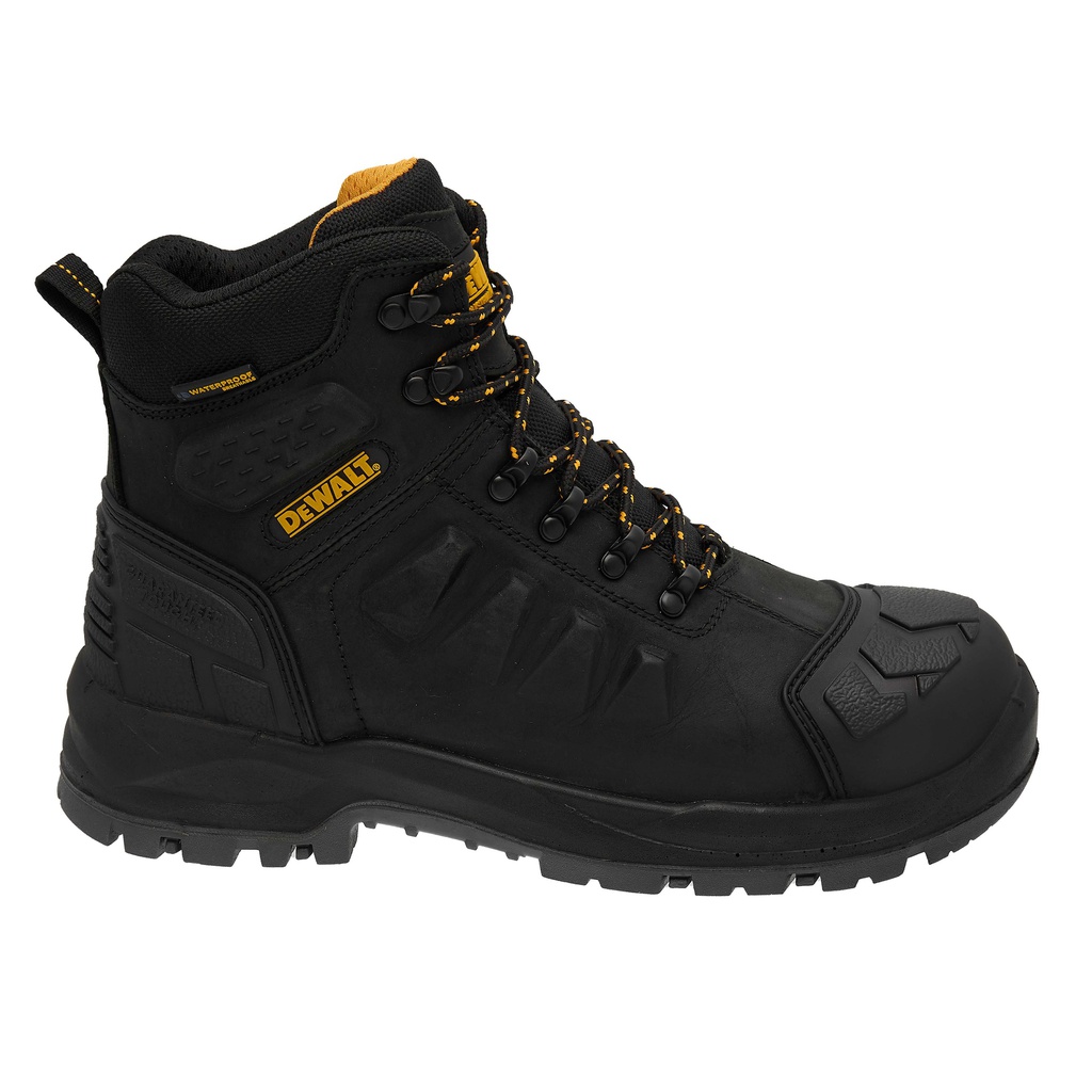 ZAPATO CUERO PUNTA COMPOSITE NEGRO "WATERPROOF" DIELECTRICO HADLEY #7 142040 DEWALT