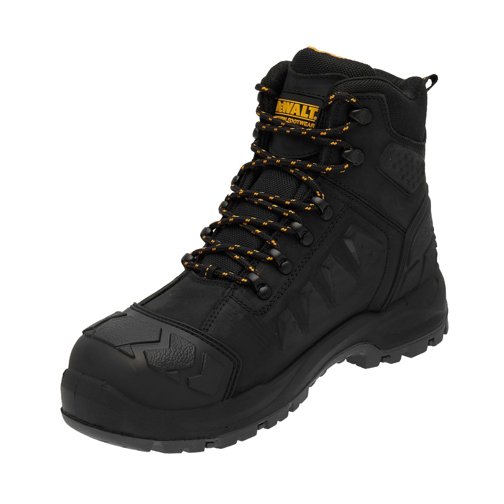 ZAPATO CUERO PUNTA COMPOSITE NEGRO "WATERPROOF" DIELECTRICO HADLEY #7 142040 DEWALT