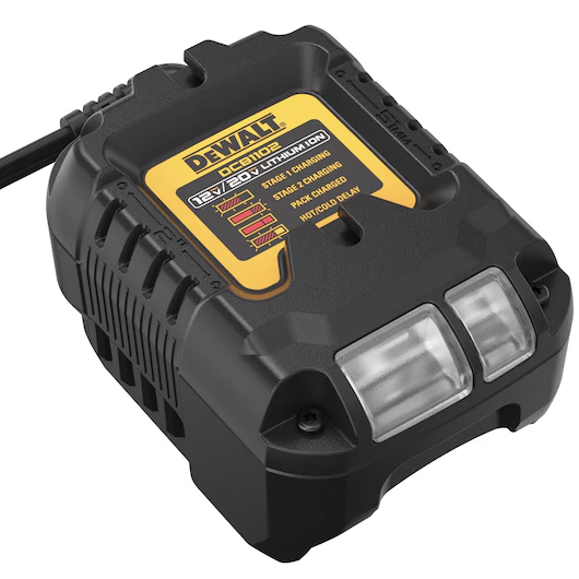 CARGADOR PARA BATERIAS LI-ION 12-20V-FLEXVOLT 2 AMP. DCB1102B3 DEWALT