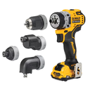 TALADRO Y ATORNILLADOR 5 EN 1 12V MAX DCD703F1 DEWALT