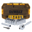 JUEGO CUBOS 1/2" SAE MM 23 PIEZAS  TOUGHSERIES™ DWMT45414 DEWALT