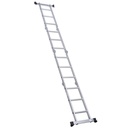ESCALERA UTILITARIA MULTIPROPOSITO CON BANDEJA ALUMINIO 3.52 M  (12 PIES) 150 KG LX-M403 TECNOESCALERAS