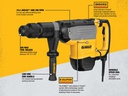 ROTOMARTILLO COMBINADO SDS MAX 1-3/4" 7KG D25614K DEWALT