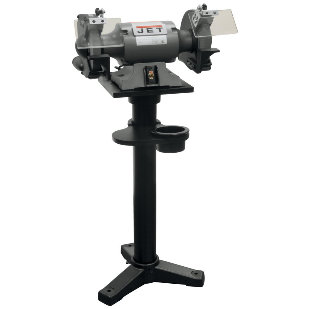 ESMERIL DE BANCO CON PEDESTAL 8" JPS-2A 577102K JET