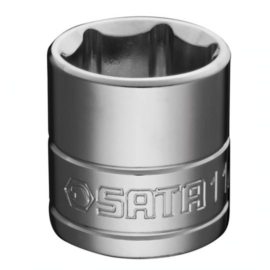 CUBO ESPIGA 3/8" 6 PUNTAS 11/16" GL12108EM SATA