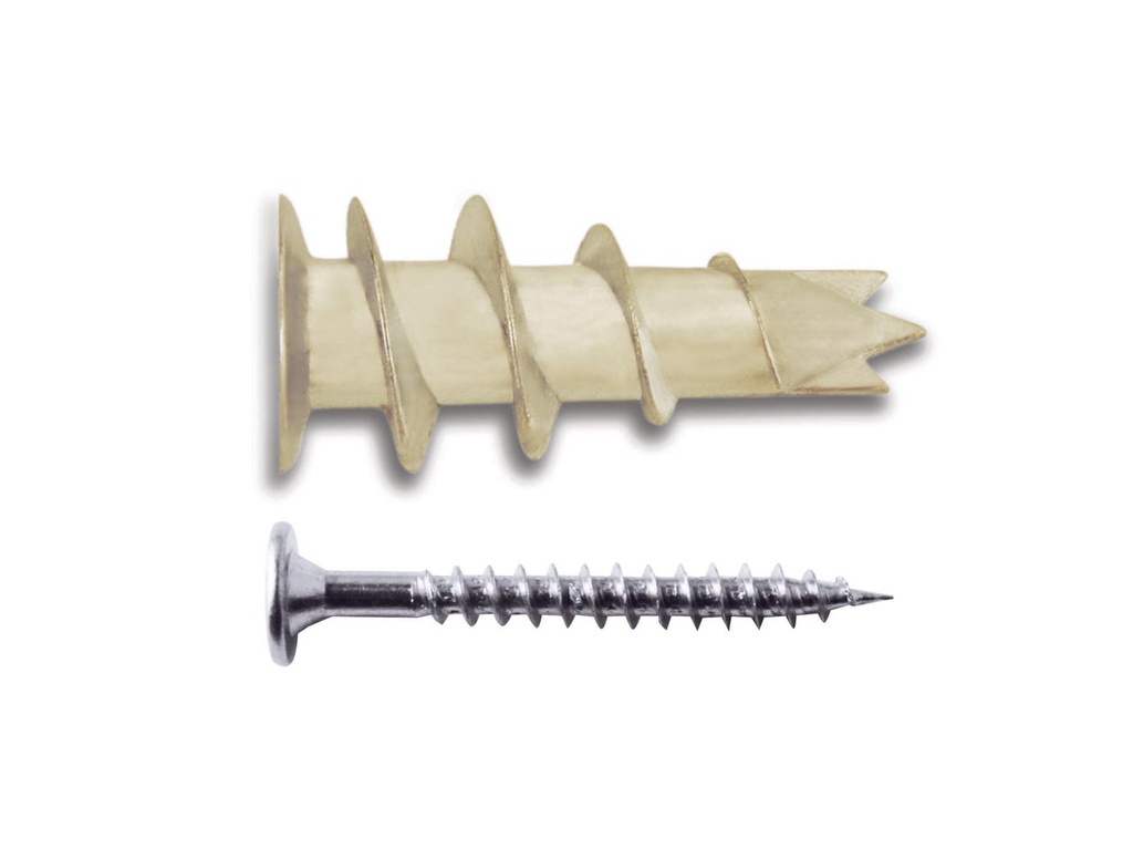 ANCLAJE GYPSUM ZIP-IT NYLON CON TORNILLO 02348 DEWALT