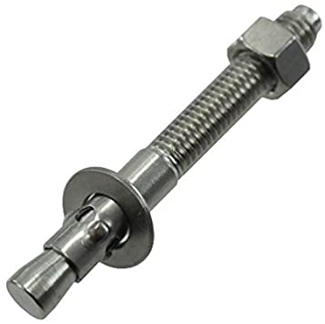 ANCLAJE CUÑAS  POWERSTUD INOX 304SS 3/8"X3" 07313 DEWALT