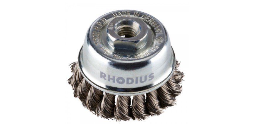 CEPILLO COPA  ALAMBRE TRENZADO 2-3/4"X5/8" 304408 RHODIUS