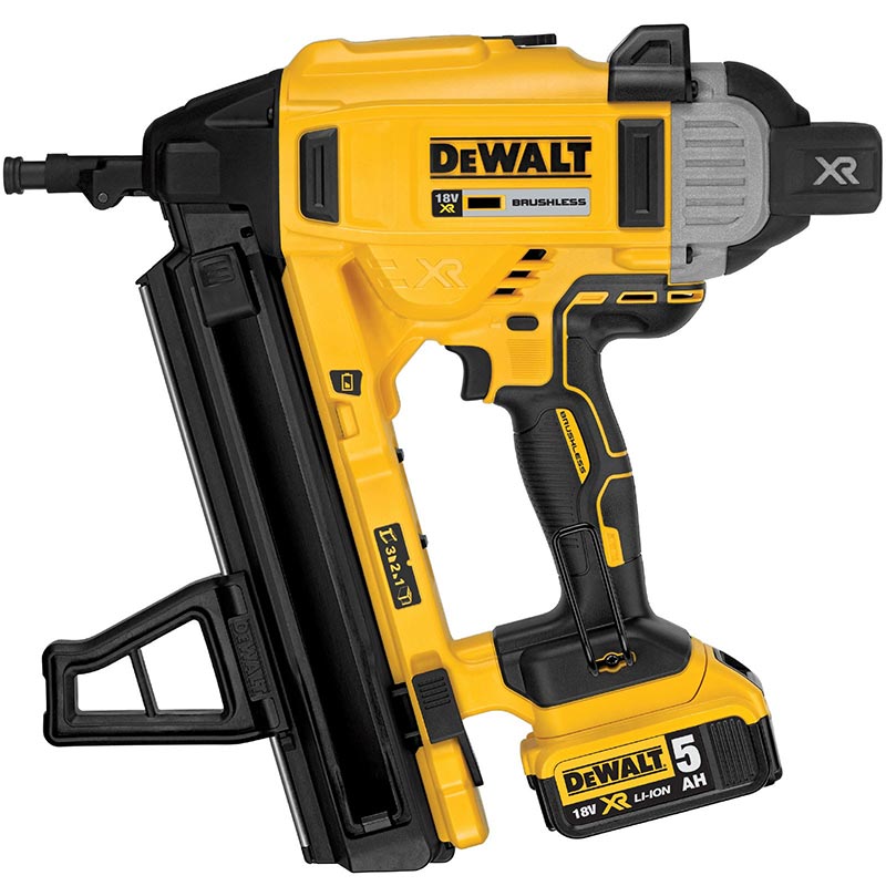 CLAVADORA A BATERIA 20V 1/2"-1" DCN890P2 DEWALT