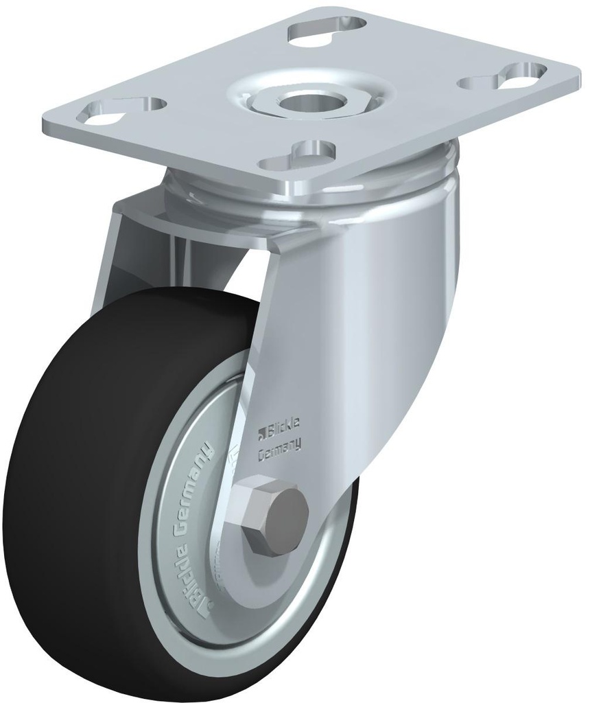 RUEDA GIRATORIA POLIURETANO 80X32MM 120K LKPA-PATH 80K-FK 755346 BLICKLE