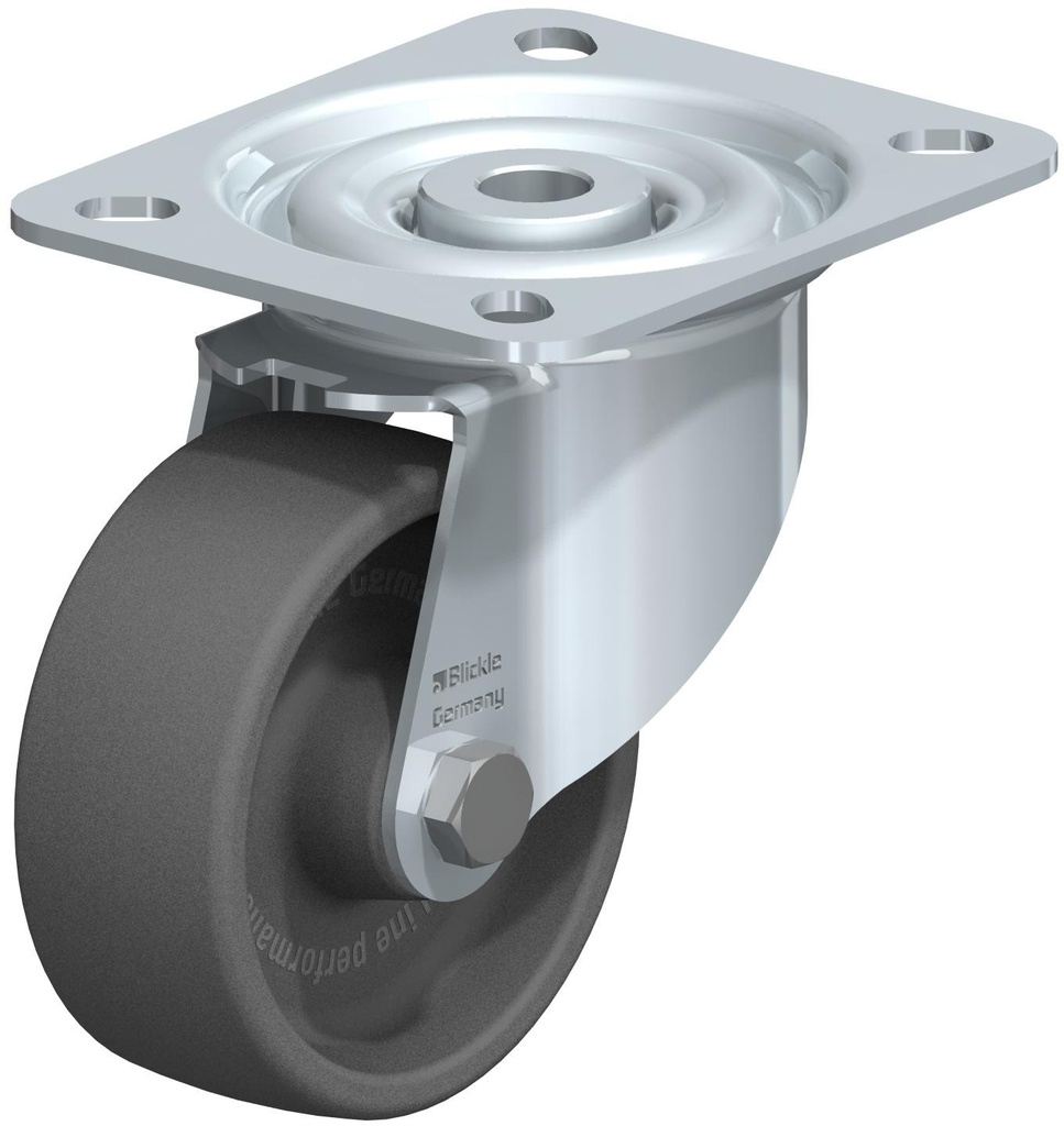 RUEDA GIRATORIA POLIAMIDA CALOR 80X32MM 150KG LI-POHI 81G 754711 BLICKLE