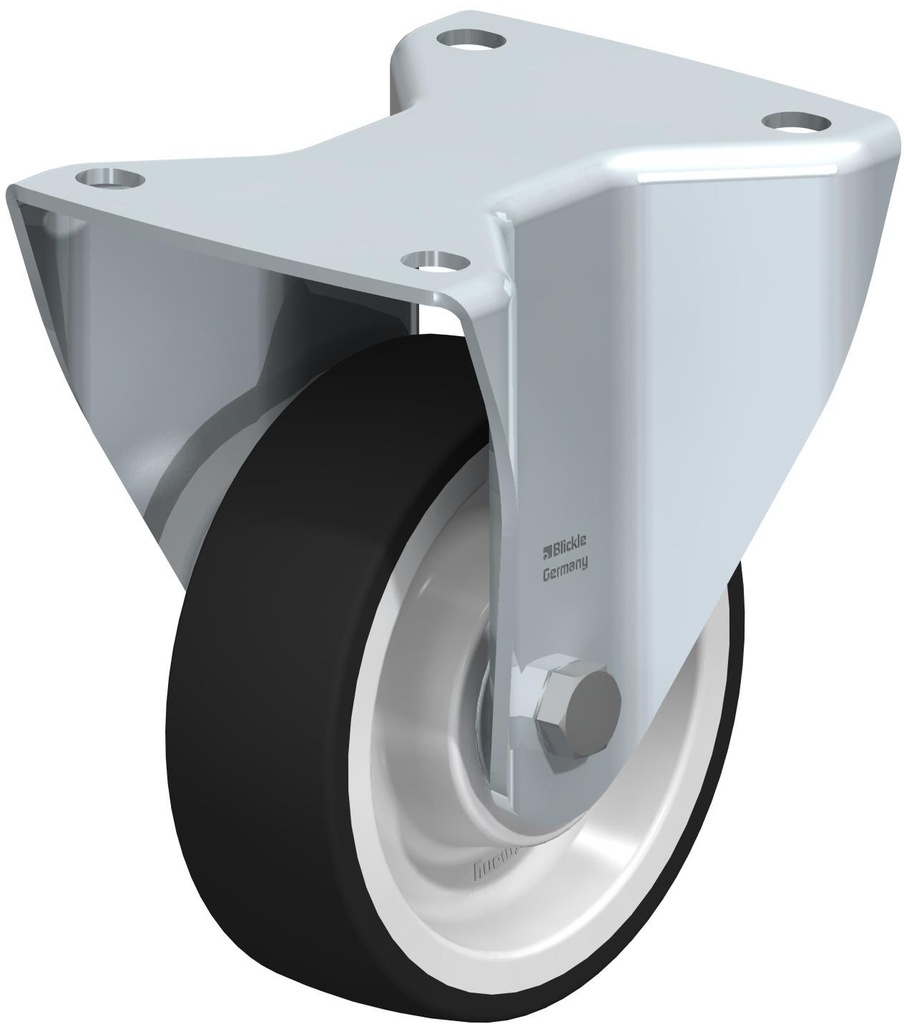 RUEDA FIJA POLIURETANO TERMOPLASTICO 125X40MM 350KG BH-POTH 125K-3 295618 BLICKLE