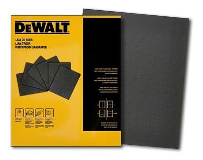 LIJA DE AGUA 9"X11" GRANO 360 CS DAW40360S DEWALT