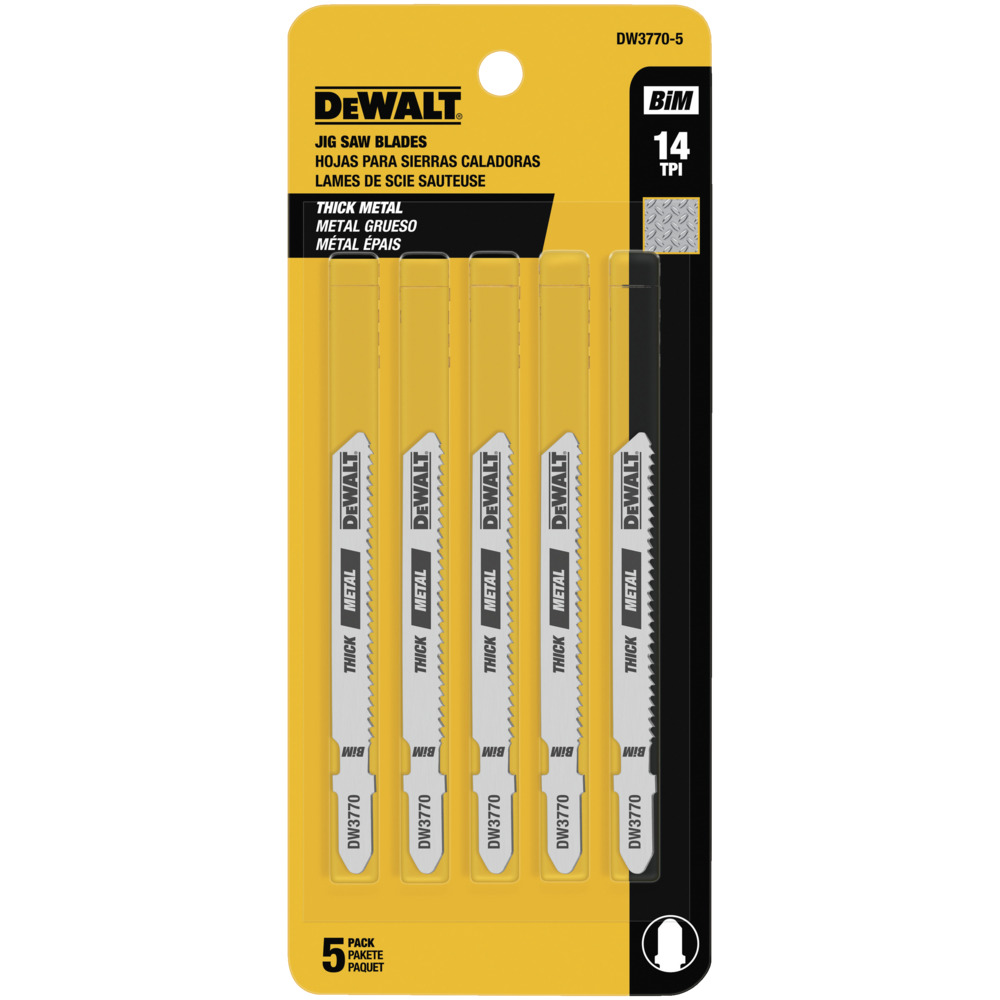 HOJA SIERRA CALADORA METAL 14TPIX3" COBALTO DW3770 DEWALT