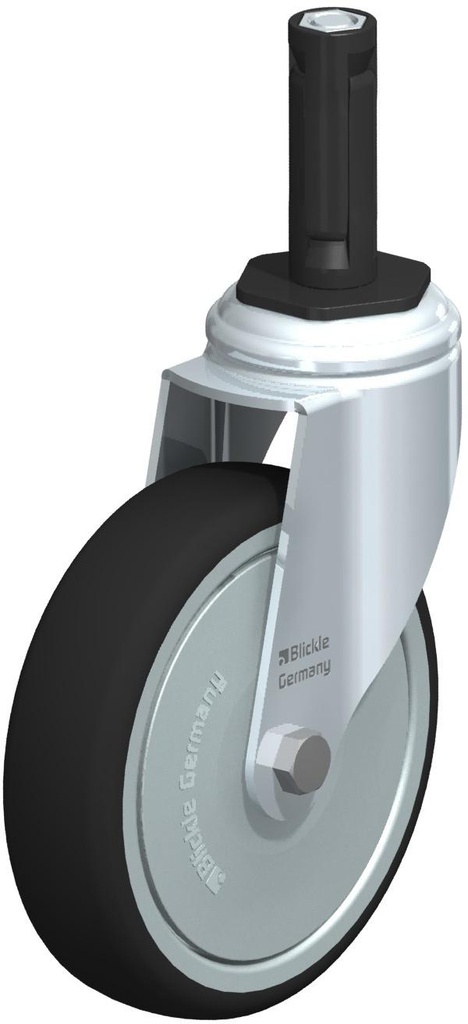 RUEDA GIRATORIA POLIURETANO TERMOPLASTICA LKRA-PATH 126K-11-FK-ER12 BLICKLE 848909 BLICKLE