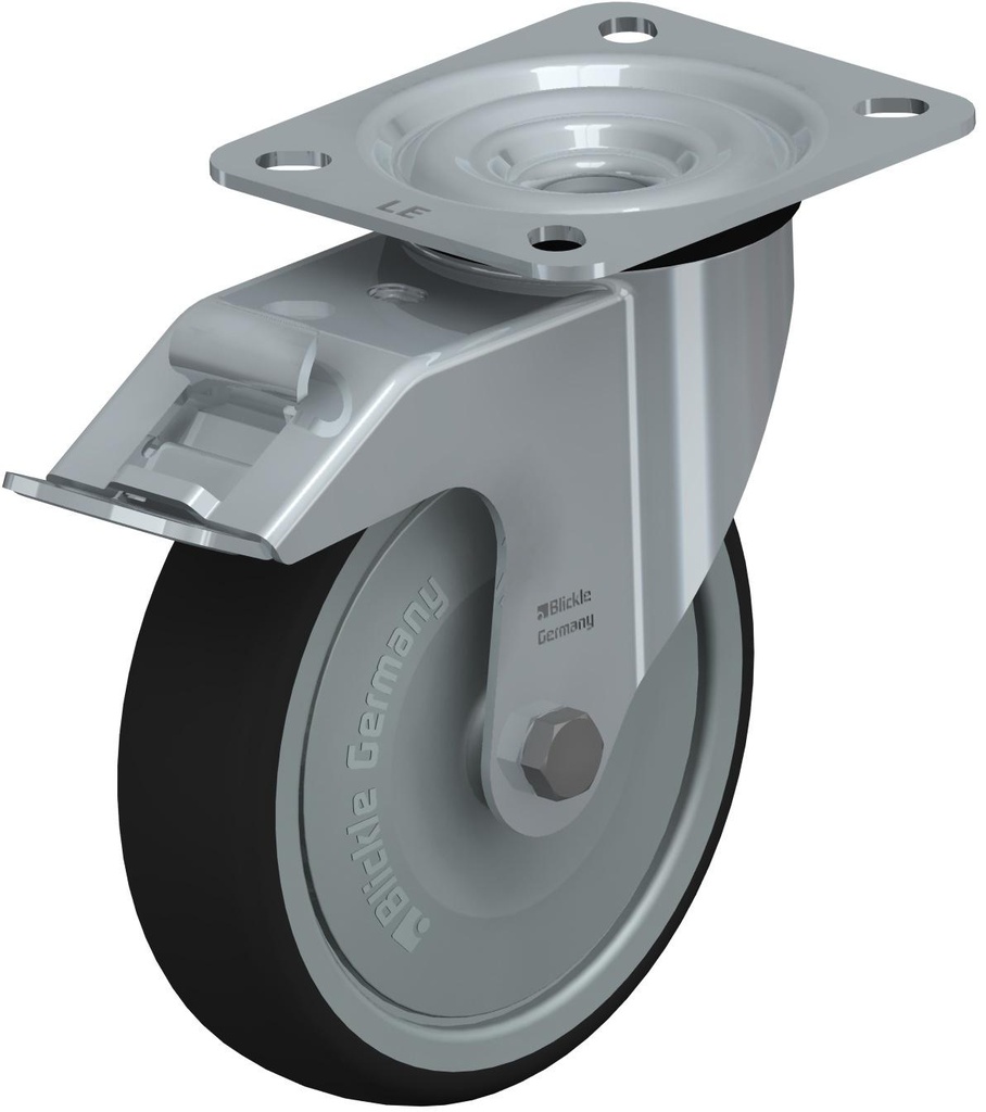 RUEDA GIRATORIA CON FRENO 5" LE-PATH 125K-FI-FK  150 KG 754481 BLICKLE