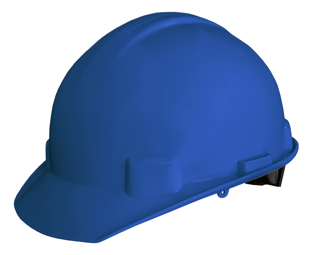 CASCO AZUL DIELÉCTRICO CON SUSPENSION TEXTIL 6 PUNTOS AJUSTE MILIMETRICO WW-2017AZK JYRSA