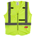 CHALECO AMARILLO ALTA VISIBILIDAD CLASE 2 TALLA S/M 48-73-5021 MILWAUKEE