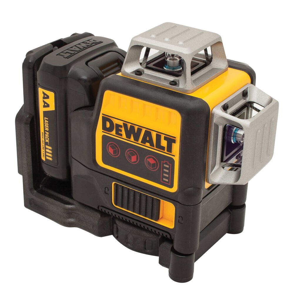 NIVEL LASER VERTICAL- HORIZONTAL MULTI-LINEA 3X360° ROJO 12V DW089LR DEWALT