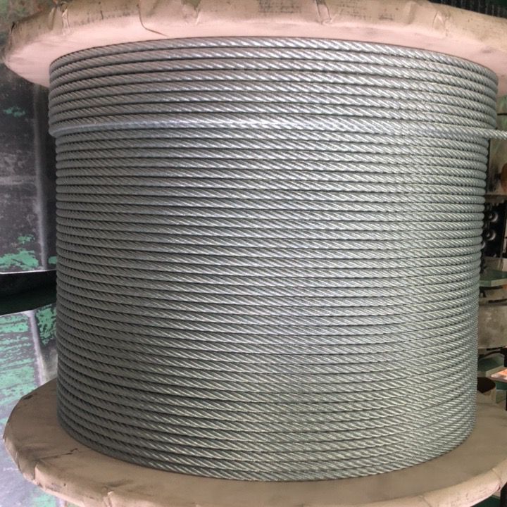 CABLE ACERO ALMA ACERO C/PELICULA LUBRIC. 6X25 FI+IWRC 3/8" 180KG/MM2 (CARRETE 500MTS) 280661 SUN CORP