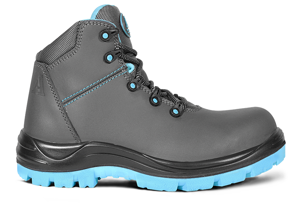 ZAPATO CUERO MUJER PUNTA COMPOSITE GRIS DIELECTRICO 5026 NAPA G #39 141039 ARMADA