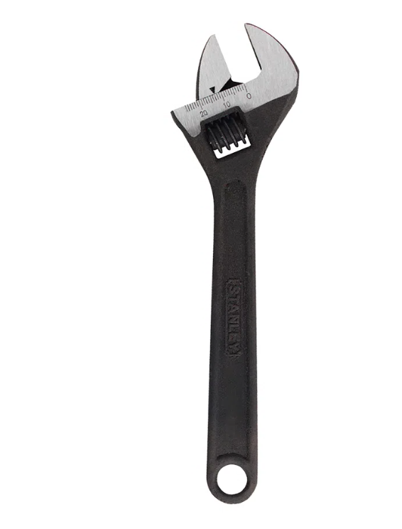 LLAVE FRANCESA FOSFATADA 15"X380MM LARGO 70-180 STANLEY