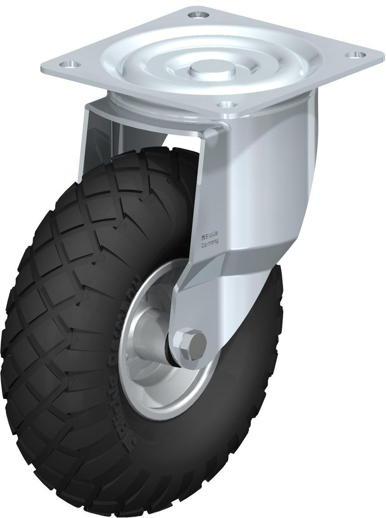 RUEDA GIRATORIA NEUMATICA INFLABLE 260x85MM 250KG L-P 267R 23986 BLICKLE