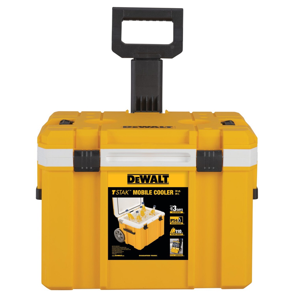 HIELERA PLASTICA 30 CUARTOS CON RUEDAS DWST17824 DEWALT