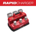 ESTACION CARGA RAPIDA BATERIAS M12-M18 LI-ION 48-59-1807 MILWAUKEE