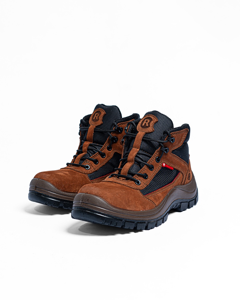 ZAPATO PUNTA COMPOSITE CAFE DIELECTRICO RHINO #41 141441 ROBUSTA