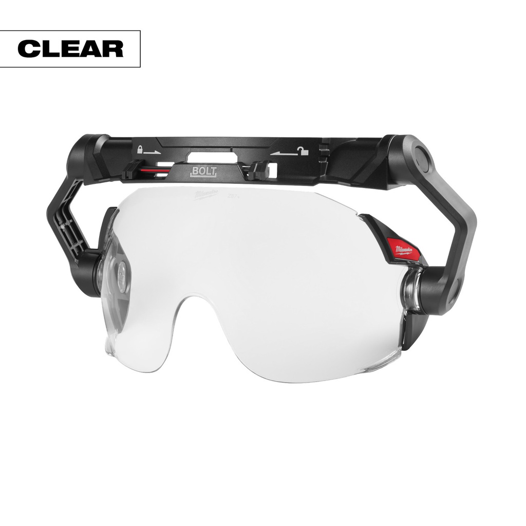 VISERA PARA CASCO TRANSPARANTE BOLT 48-73-1410 MILWAUKEE